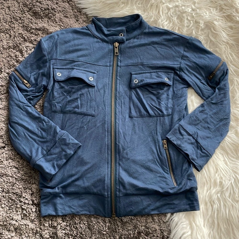 Kate Quinn 5Y Bamboo Moto Motorcycle Jacket